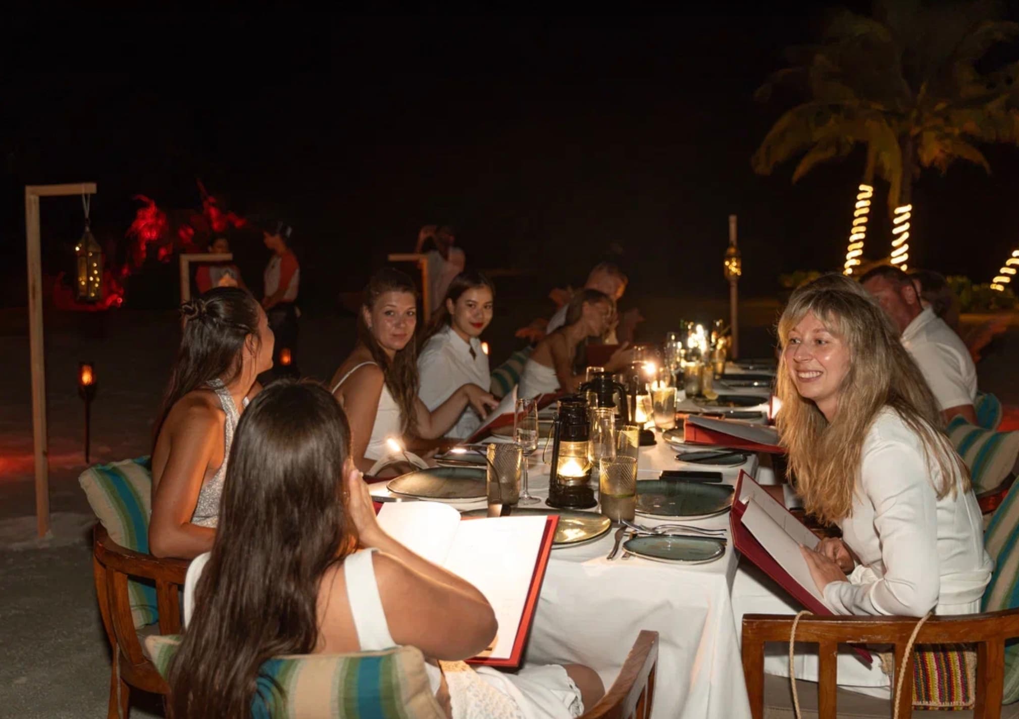 Dinner at Madifushi