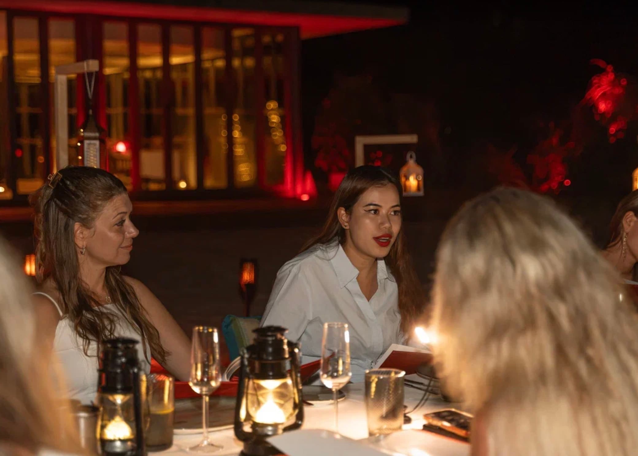 Dinner at Madifushi