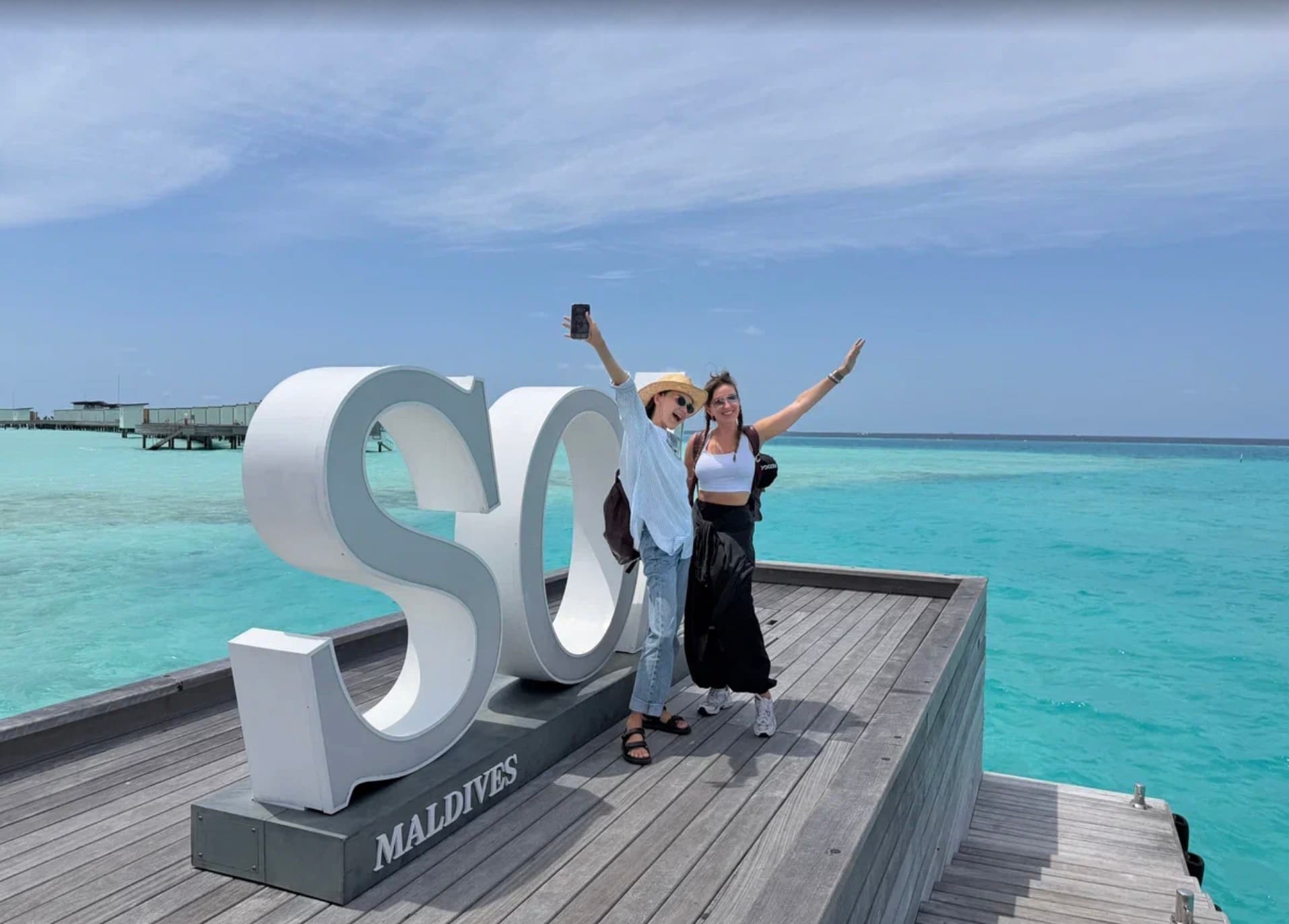Arrival at SO/ Maldives