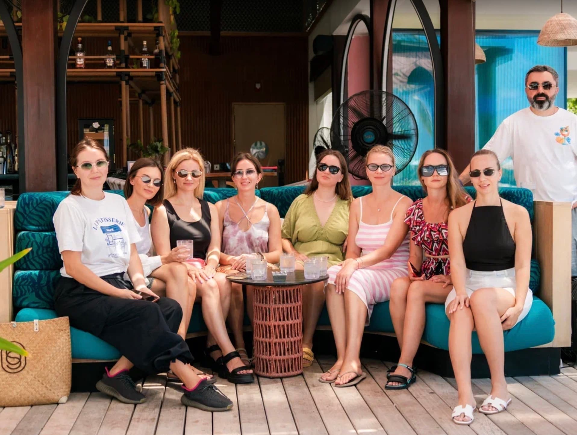 The group meeting at SO/ Maldives